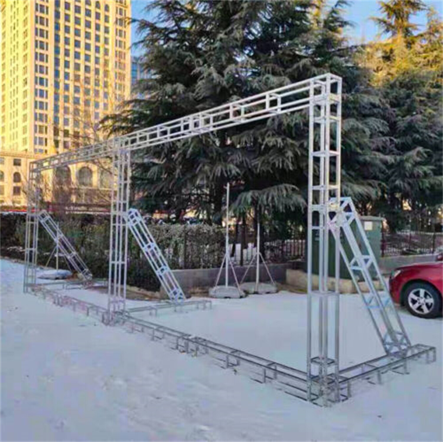 3-30x Large Stage Lighting Truss Stand DJ Concert Wedding Backdrop Stand Outdoor