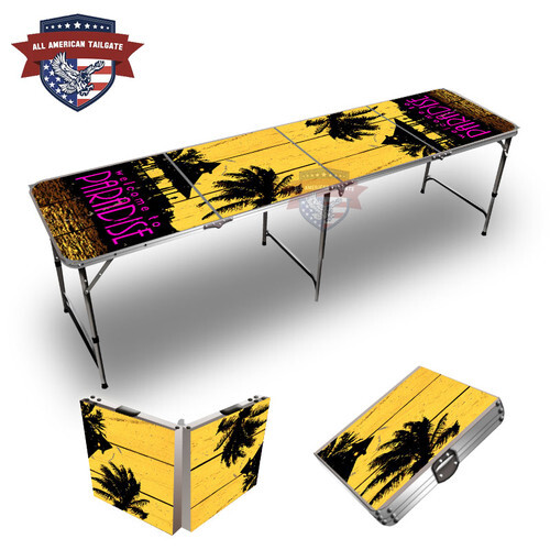 Beach Sunset #3 8ft Tailgate Tables