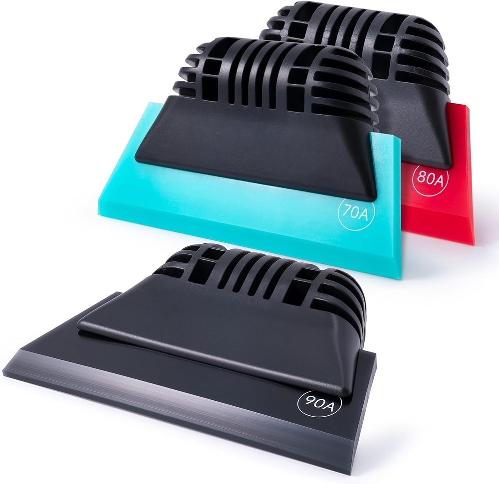 Different Hardn Small Squeee, Non-Slip Handle Rubber PPF