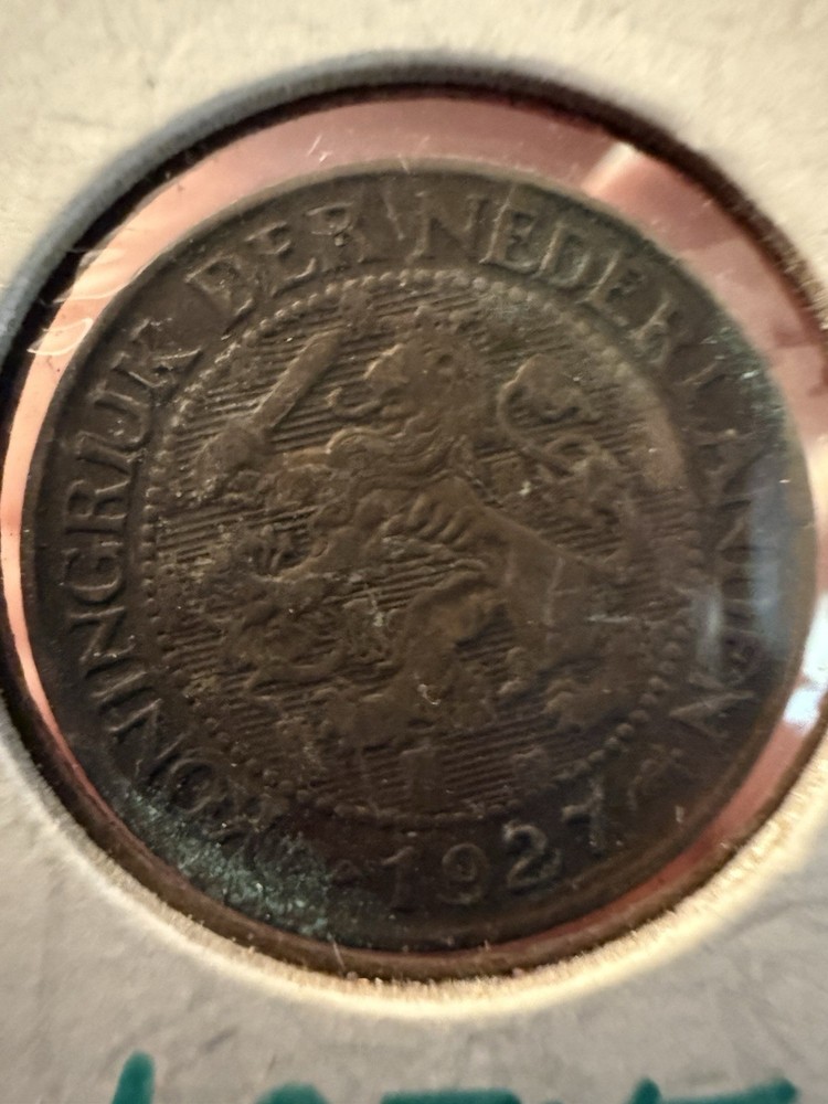 Netherlands 1 Cent 1927, Coin, VF