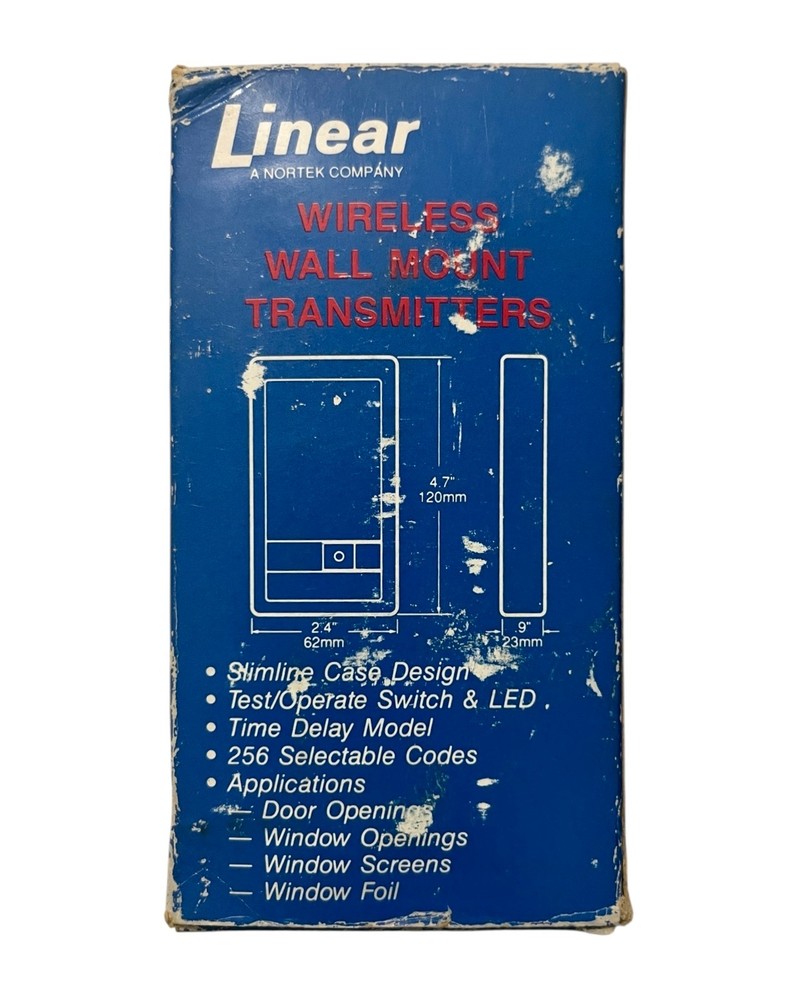 Linear D-24A Wireless Wall Mount Transmitter