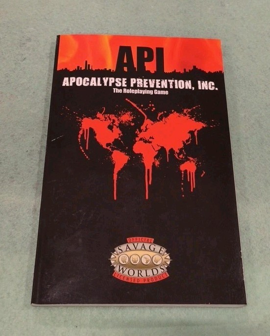 API Apocalypse Prevention, INC. RPG