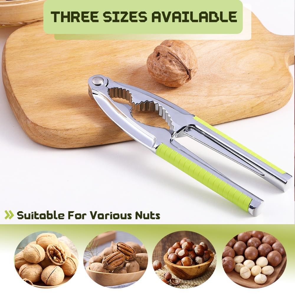 Nut Cracker, Nutcracker, Seafood Tools, Walnut Cracker for All Nuts, Heavy Du...