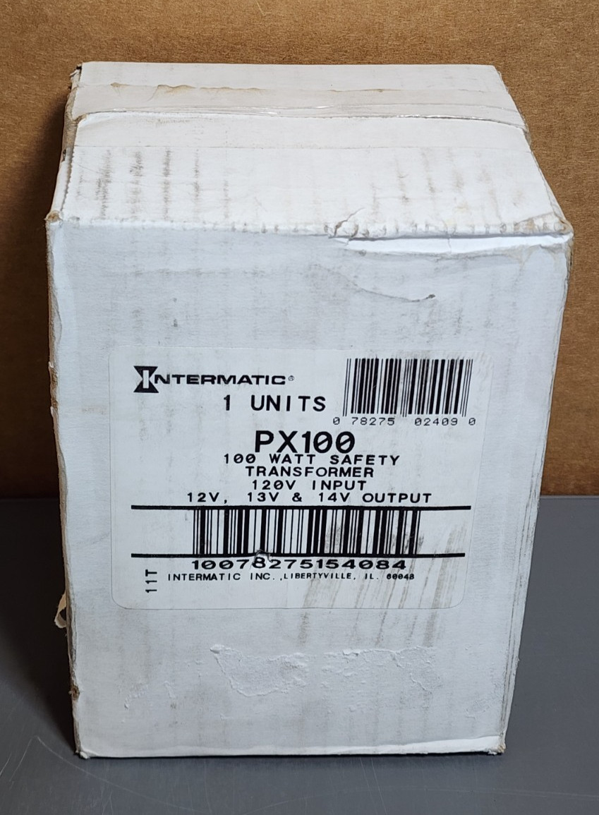 Intermatic PX100 Low Voltage Pool/Spa Light Transformer 12, 13, 14V, 100W *Read