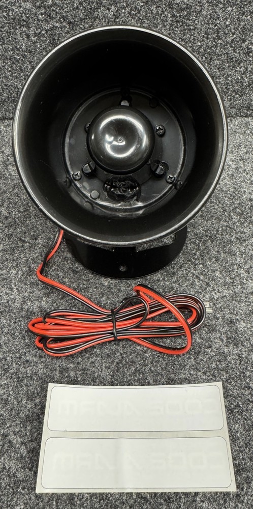 CODE ALARM SIREN NEW-OLD 25-32 YEARS OLD/AUTHENTIC AND ORIGINAL CODE/SUPER LOUD.