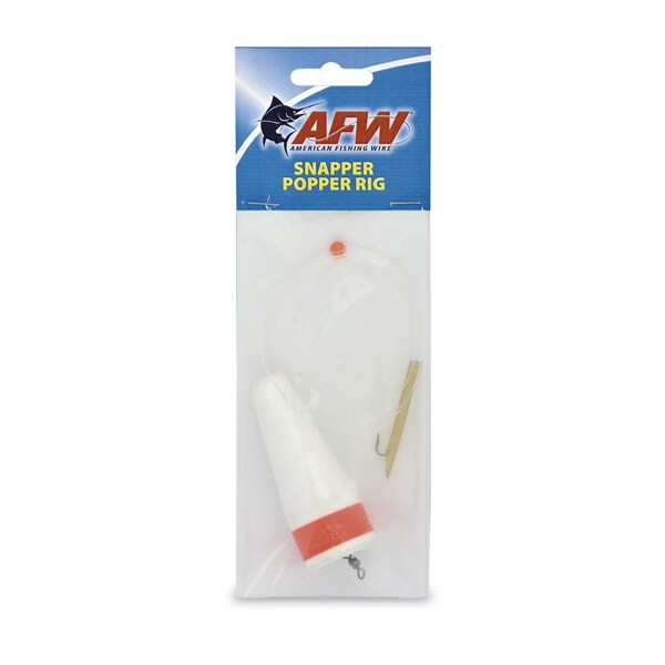 AFW Snapper Poppers Rig - 1 per pack