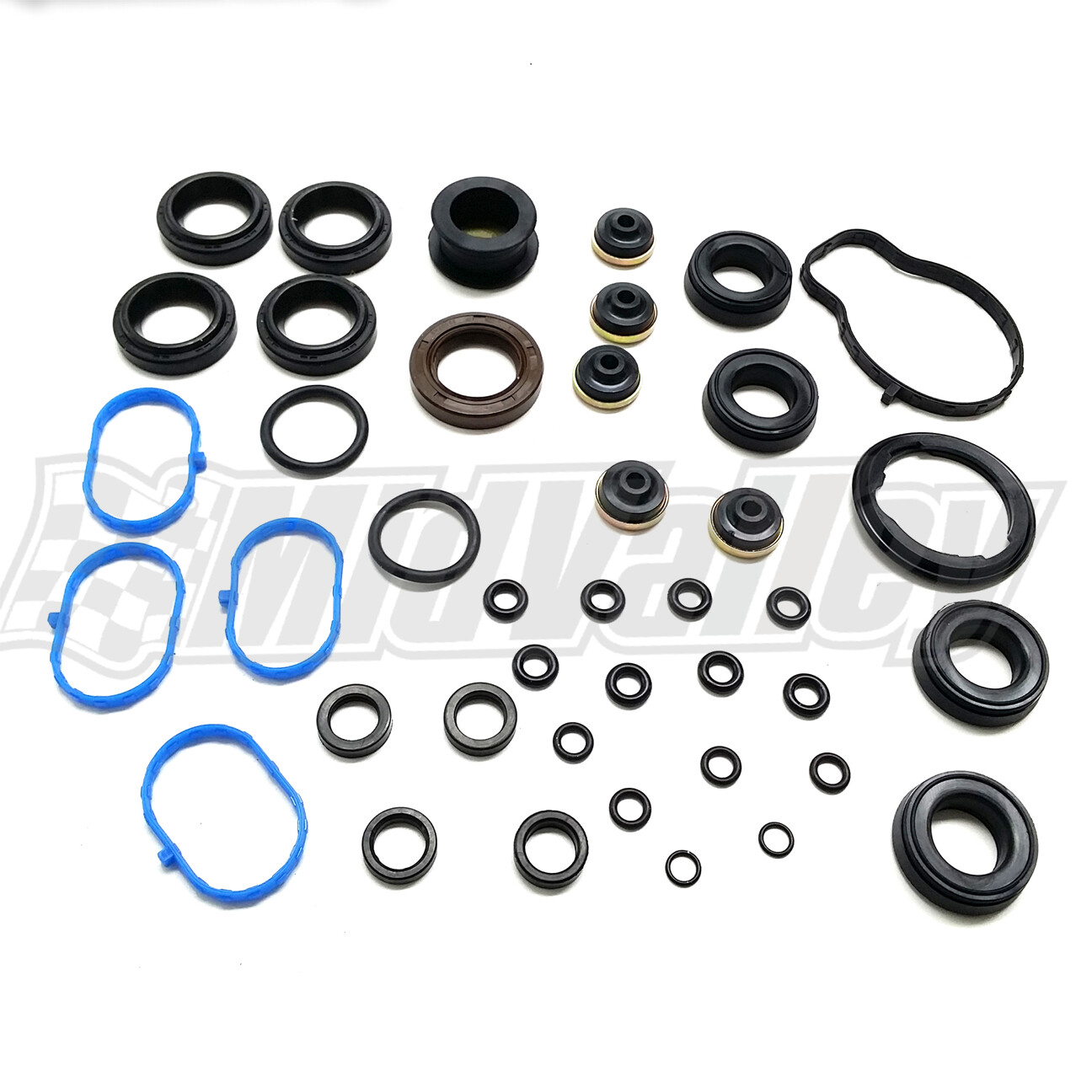 Head Gasket Bolts Set Timing Belt Kit With Water Pump for 01-05 Honda Civic 1.7L