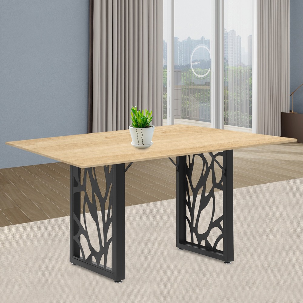 Table Legs 2PCS Desk Legs Metal Dining Rectangular Table Base for Bedrooms