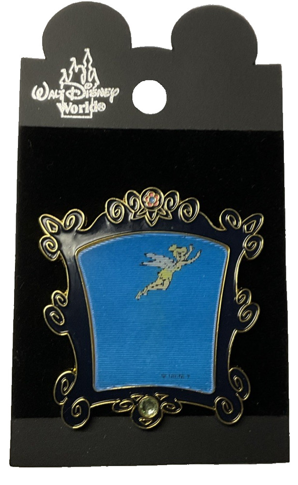 Tinker Bell Peter Pan Pixie Lenticular Standing/Flying LE 5000 Pin # 9419