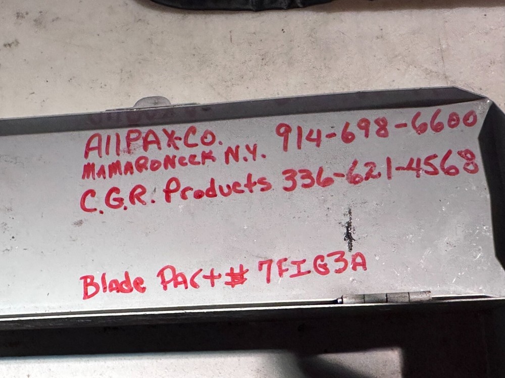 AllPax Extension Gasket Cutter AX6000