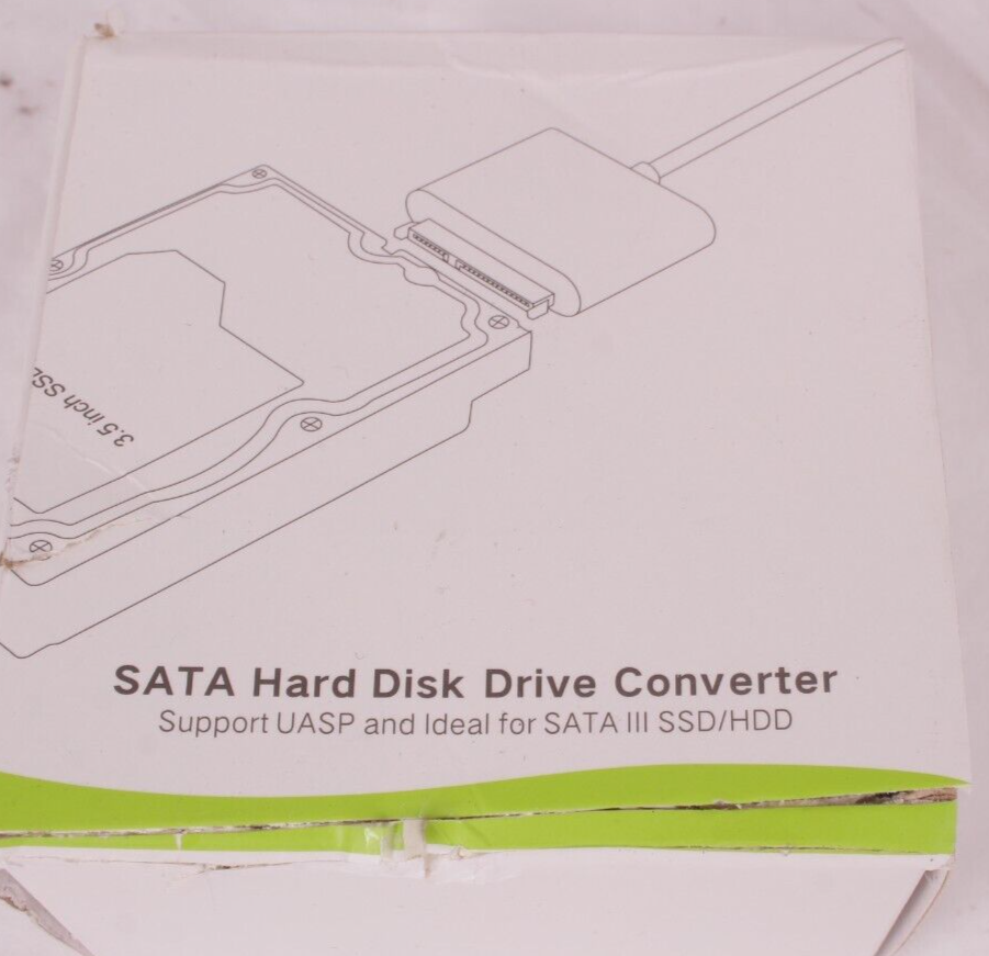 SATA Hard Disk Drive converter - US type C & USB 3.0 - 5 Gbps
