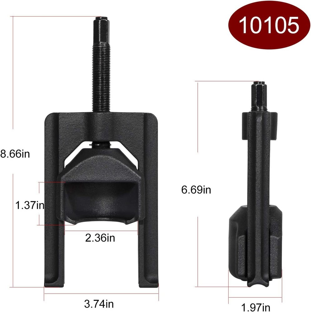 10105 Heavy Duty Universal Joint Puller Press Removal U-Joint Tool Extractor 1-3