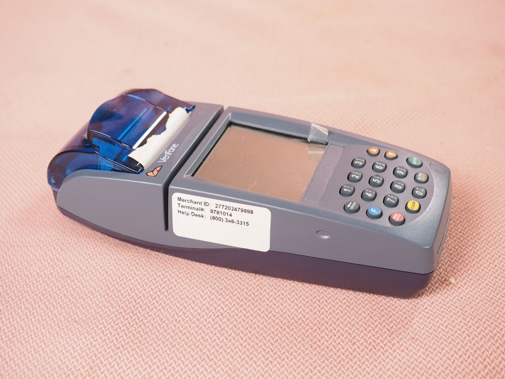 VeriFone Nurit 8020 Wireless Terminal GPRS Credit Debit Card Reader UNTESTED
