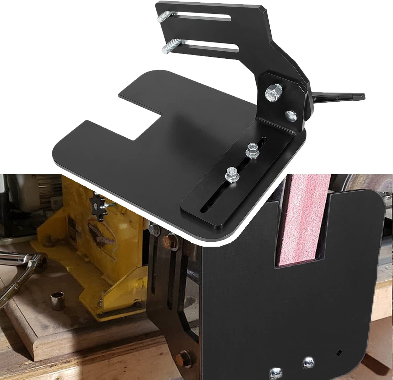 2" x 72" Knife Bevel Grinding Jig Tool OBM Belt Grinder Tilt Table Flat Platen