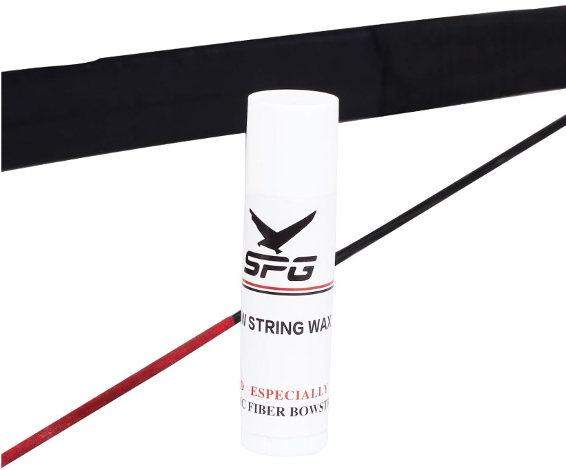 Archery 6Pcs Bow String Wax, Protective Bowstring Waterproof Rail Lube for Cross