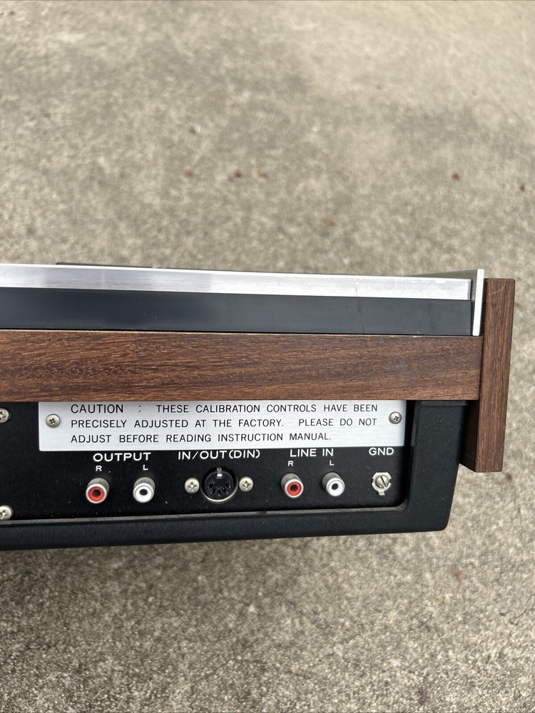 Vintage Teac 360S Stereo Cassete Deck Untested