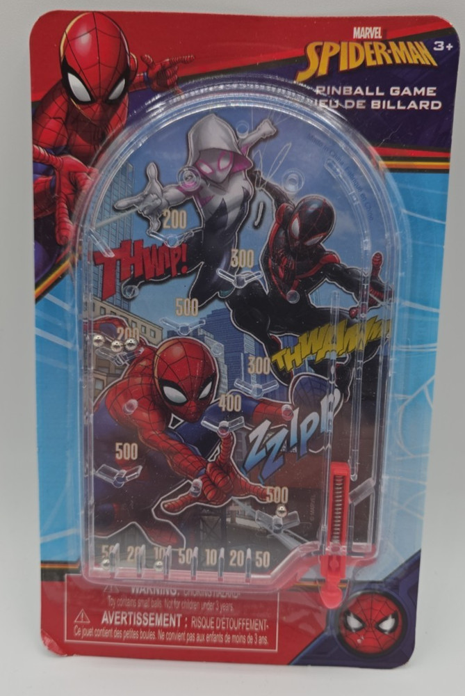 Marvel Spiderman Handheld Pinball Game - Unopened