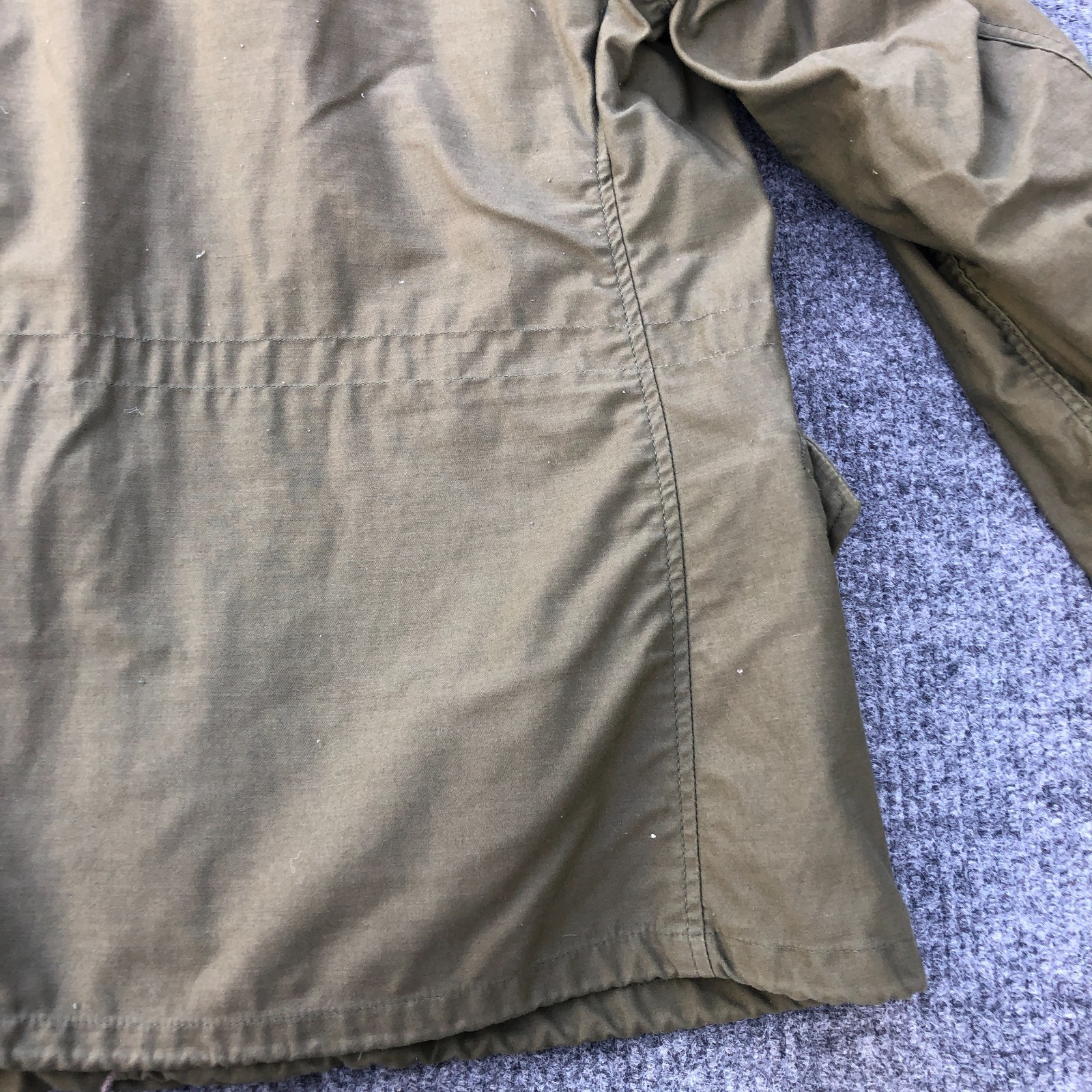 US Military Jacket Men Medium Regular OG 107 Field Coat Cold Weather Paint