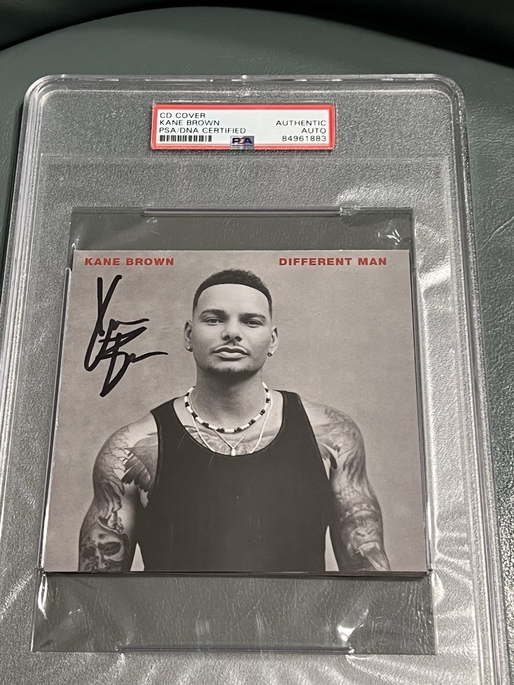 Kane Brown Signed cd Booklet PSA!!