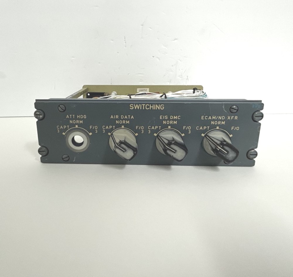 Airbus A320 Aircraft Rotary Switch Bracket Panel 8VU