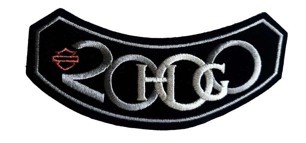 Harley Patch 2000 Harley Davidson Owners Group HOG Jacket Patch Vintage 5.5 inch