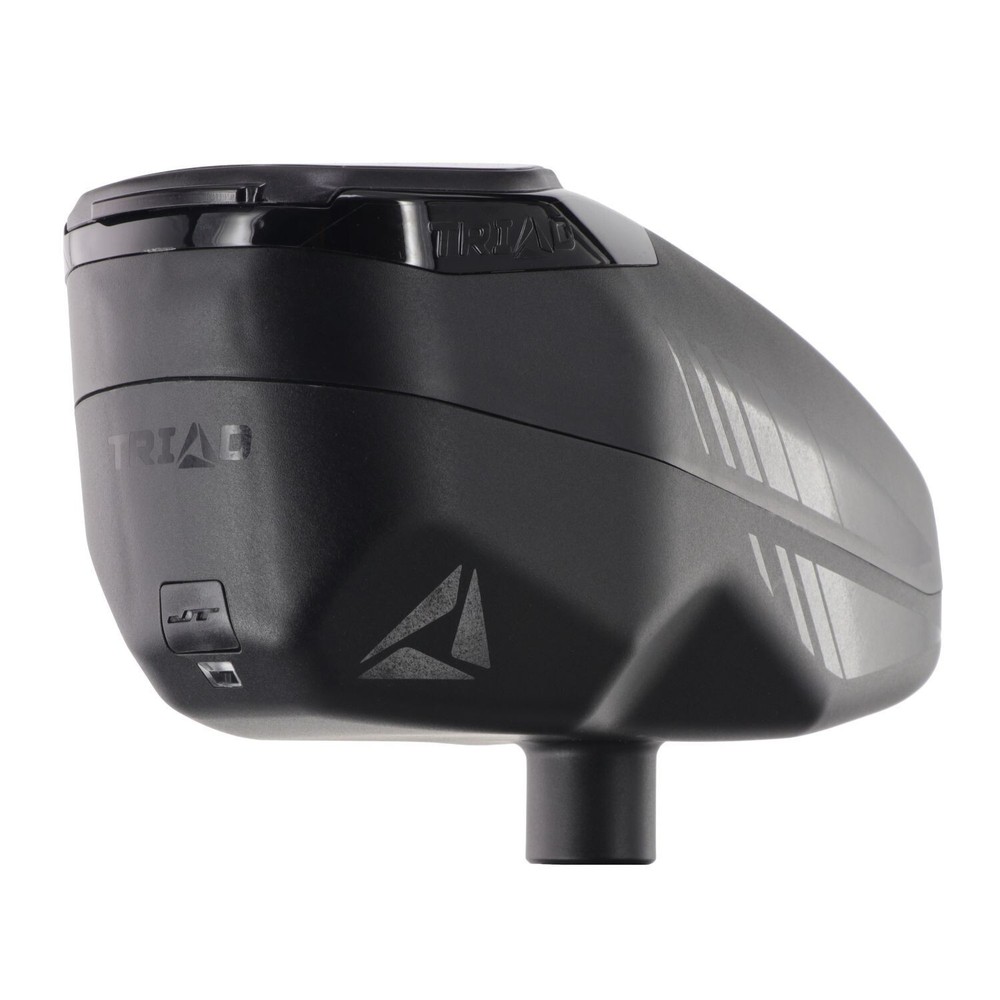 New JT Paintball Triad Tool Less Electronic Loader Feeder Hopper - Black