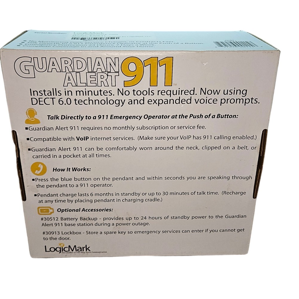 Guardian Alert 911 Emergency Alert System Model 30511