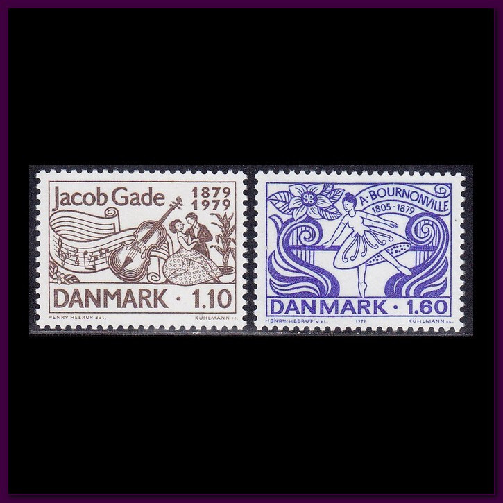 Denmark - 1979  (696-697) Mint never Hinged