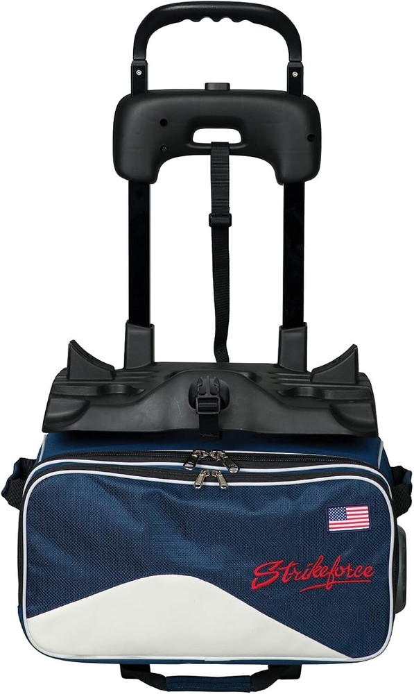 Strikeforce Royal Flush 4-Ball Roller Bowling Bag USA, NEW
