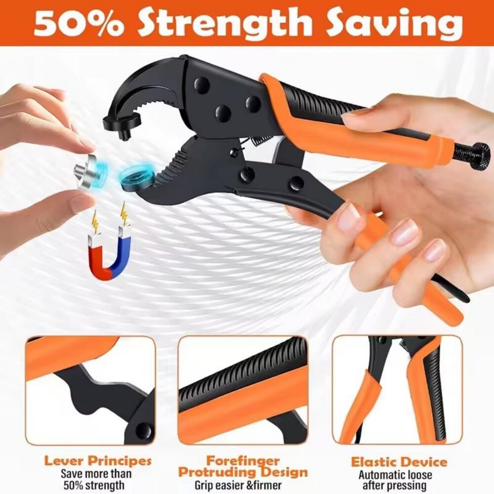 305x Heavy Duty Snap Fastener Tool Kit Boat Cover Metal Snaps Canvas Sewing Tarp