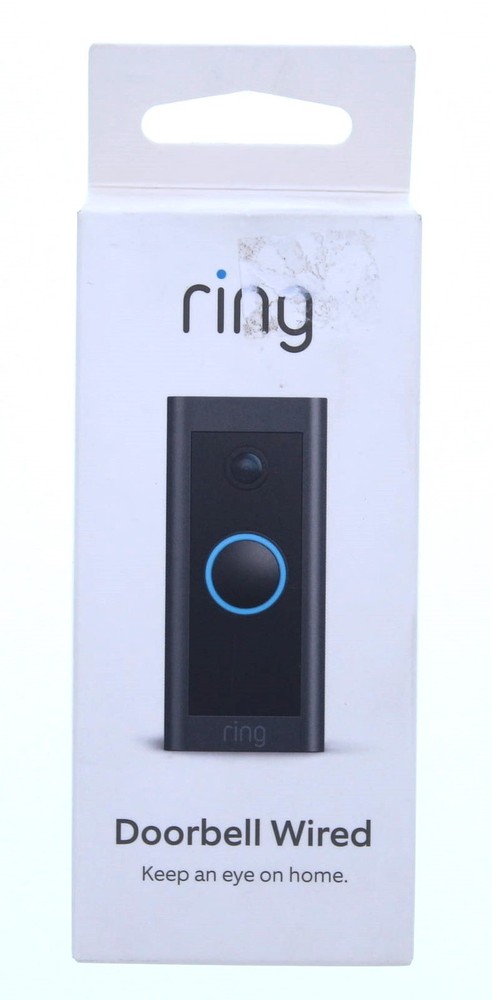 Ring Doorbell Wired (Black)