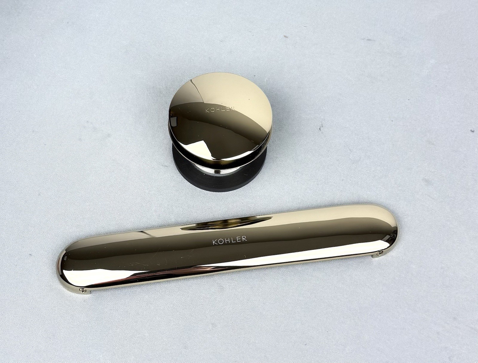 Kohler K-7272-AF Clearflo 1-1/2" Tub Drain Kit with Overflow - French Gold