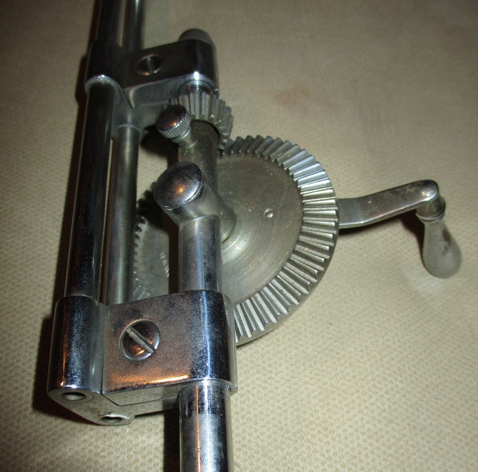 Vintage Tiemann Orthopedic Bone Hand Drill - Surgical Medical Device