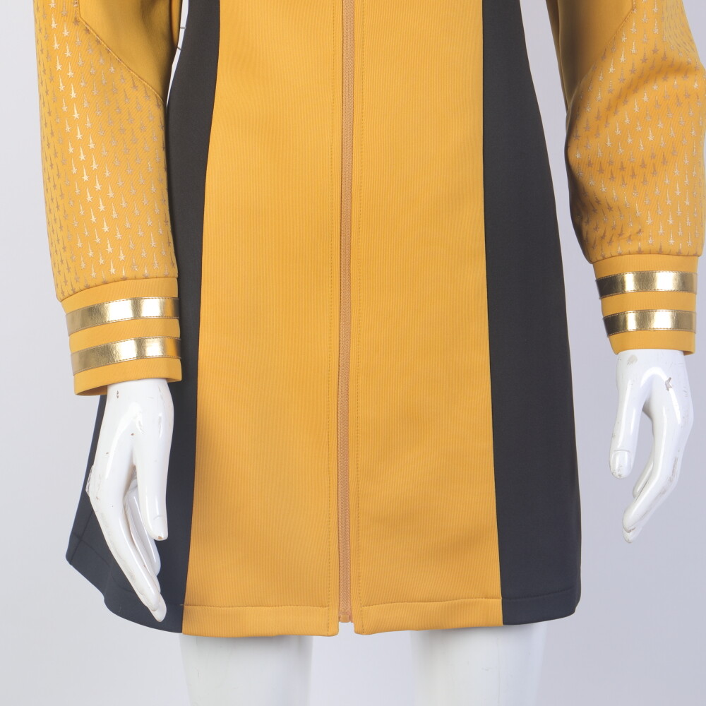 For Strange New Worlds Cosplay Number One Gold Blue Red Dress Starfleet Uniforms