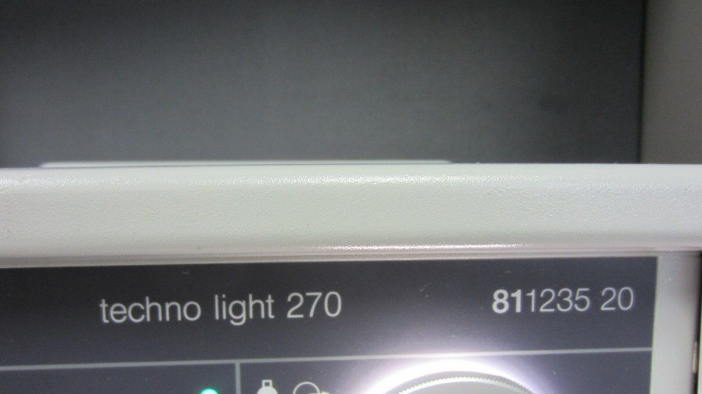 KARL STORZ 81123520A ENDOSKOPE TECHNO LIGHT 270 PORTABLE LIGHT SOURCE