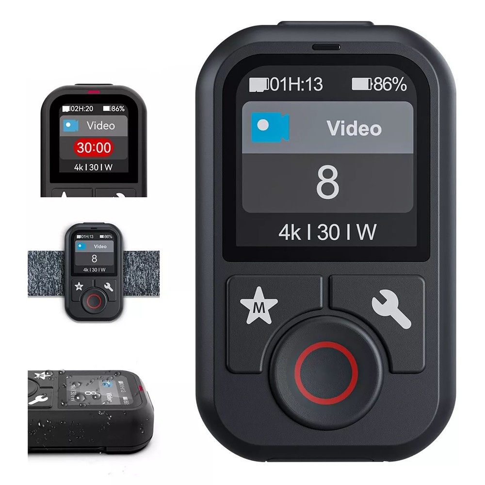 Bluetooth Remote Control For GoPro Hero 13/12/11/10/9/MAX Multifunctional Modes