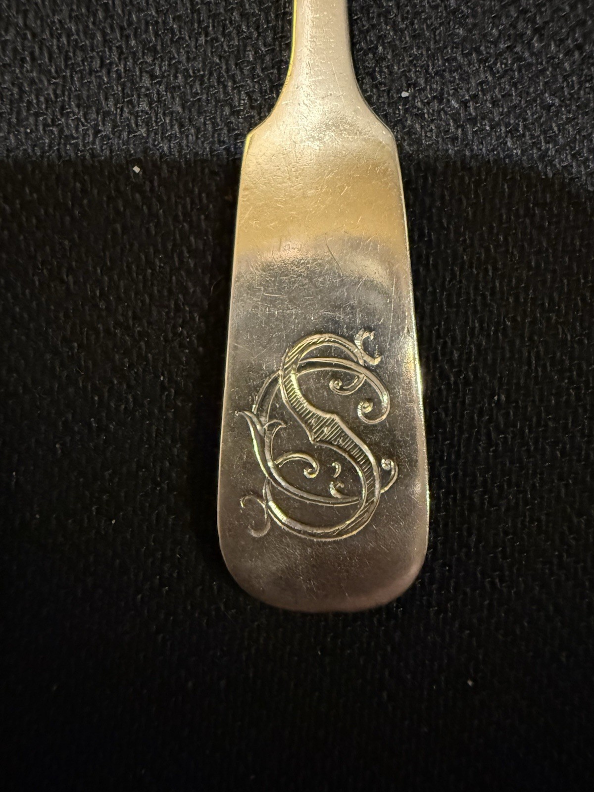 Austria-Hungarian circa 1872 coin silver spoons from PRAGUE  .800 silver