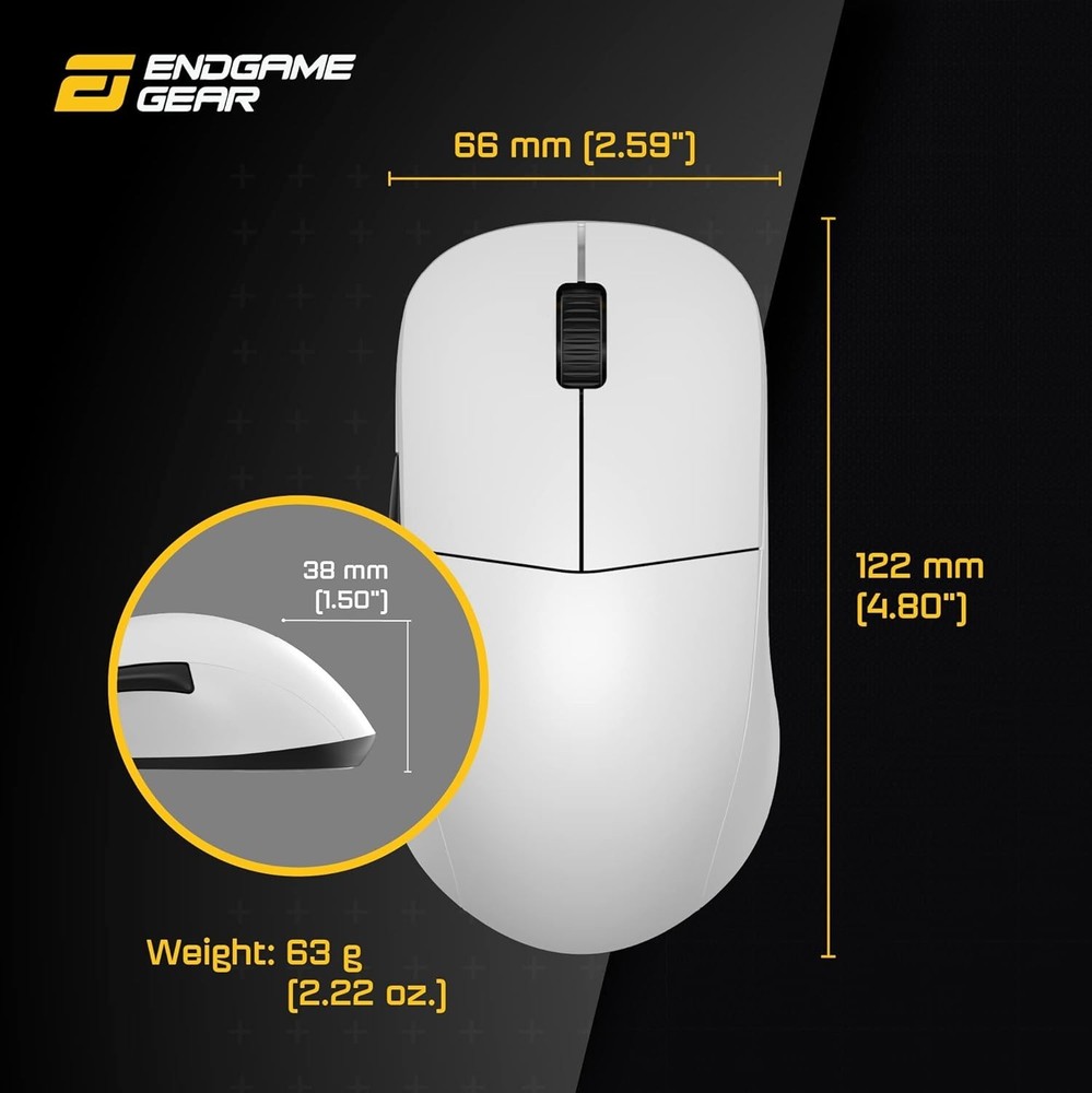 Programmable Wireless Mouse with High Sensitivity and Week-Long Battery Life