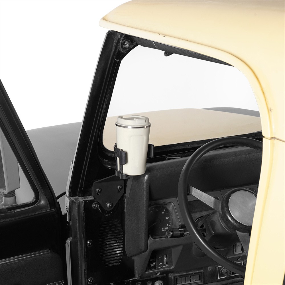 Multi-Function Phone Mount & Drink Cup Holder Kit For 1987-1995 Jeep Wrangler YJ