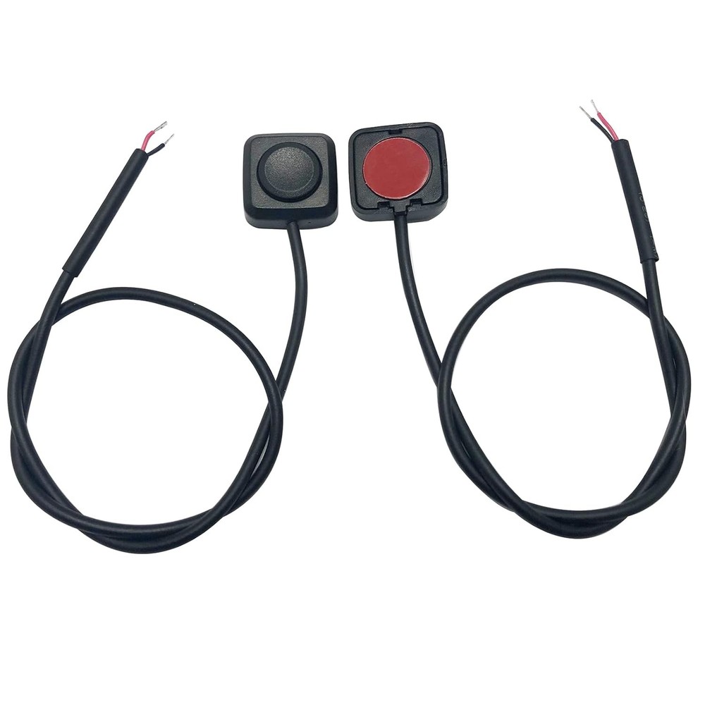 12V 24V Mini Momentary Push Button ON-Off Switch [2-Pack] Easy to Install