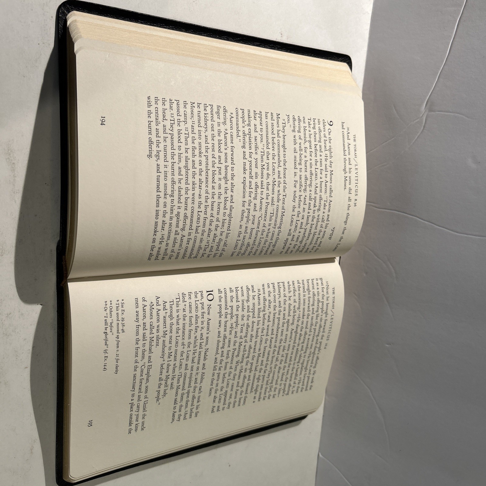 The Torah - The Five Books Of Moses 1962 Leather ~ New With Box