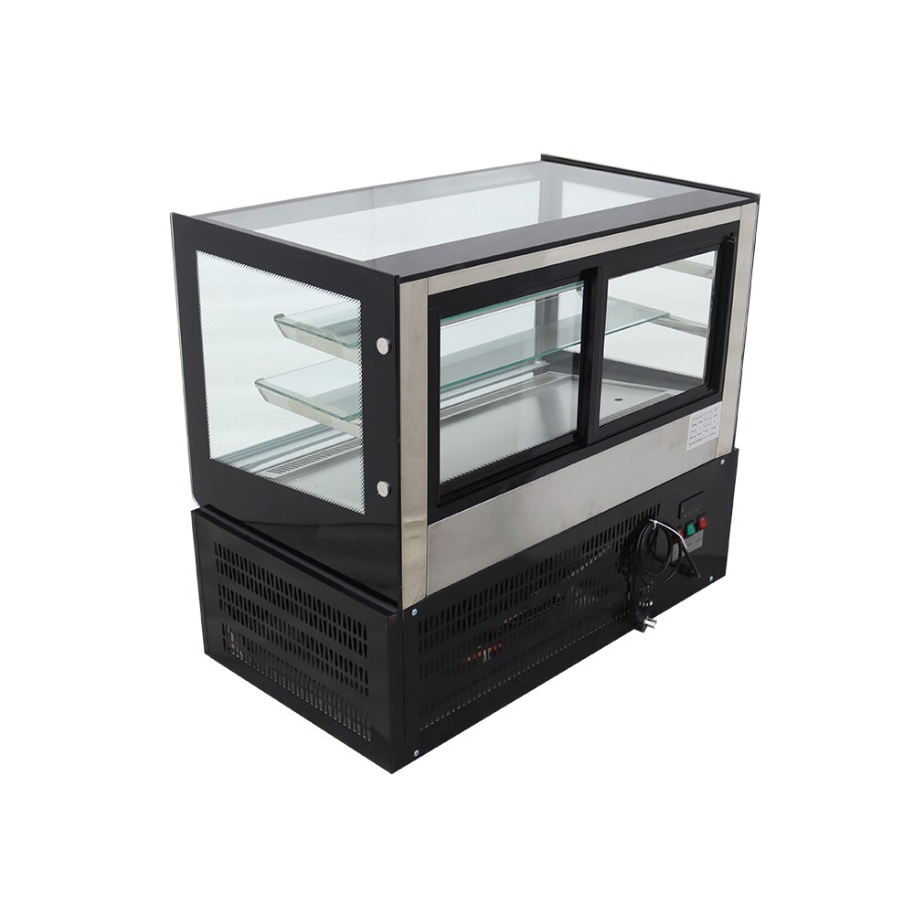 220V Refrigerated Cake Display Cainet 3 Layers Showcase with Defogging Function