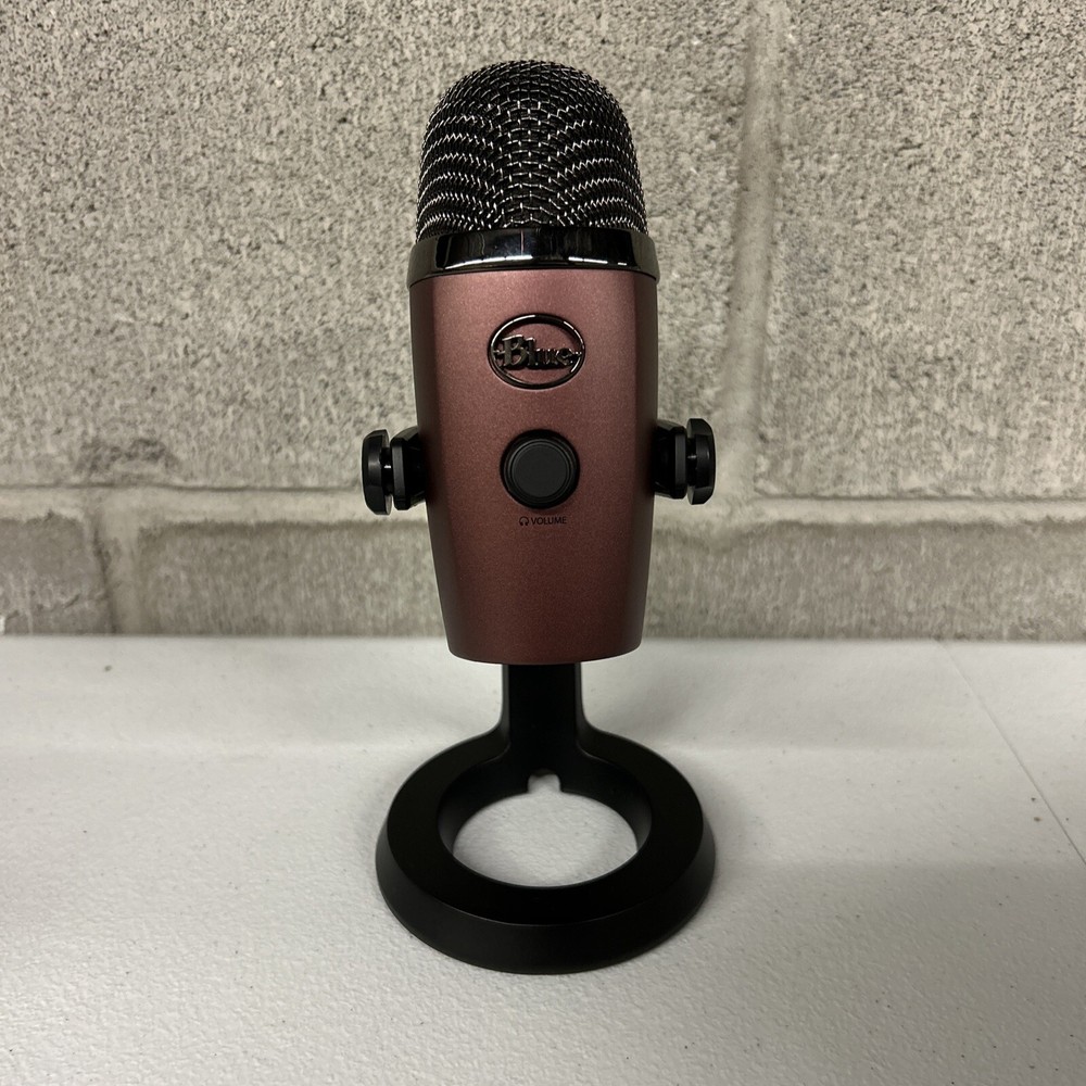 Blue Yeti Nano Premium USB Microphone Music Streaming - Red Onyx