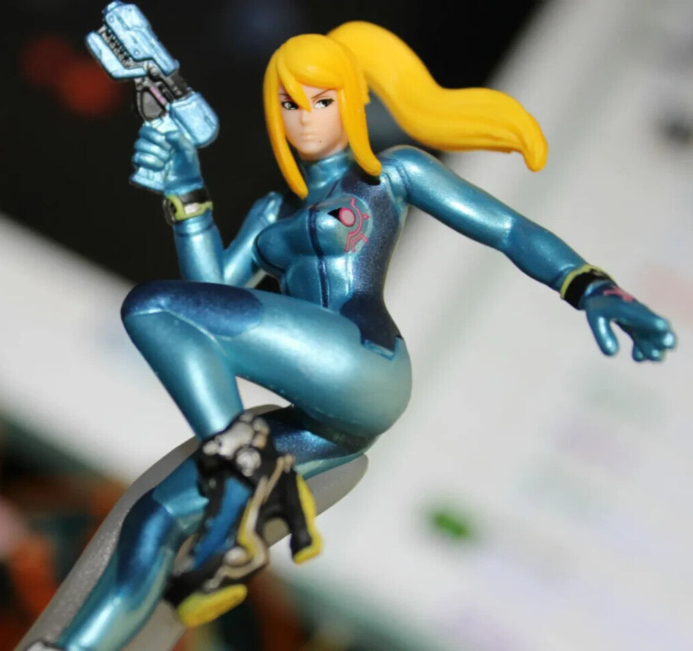 Super Smash Bros. Zero Suit Samus Amiibo Nintendo Switch Wii U 3DS US