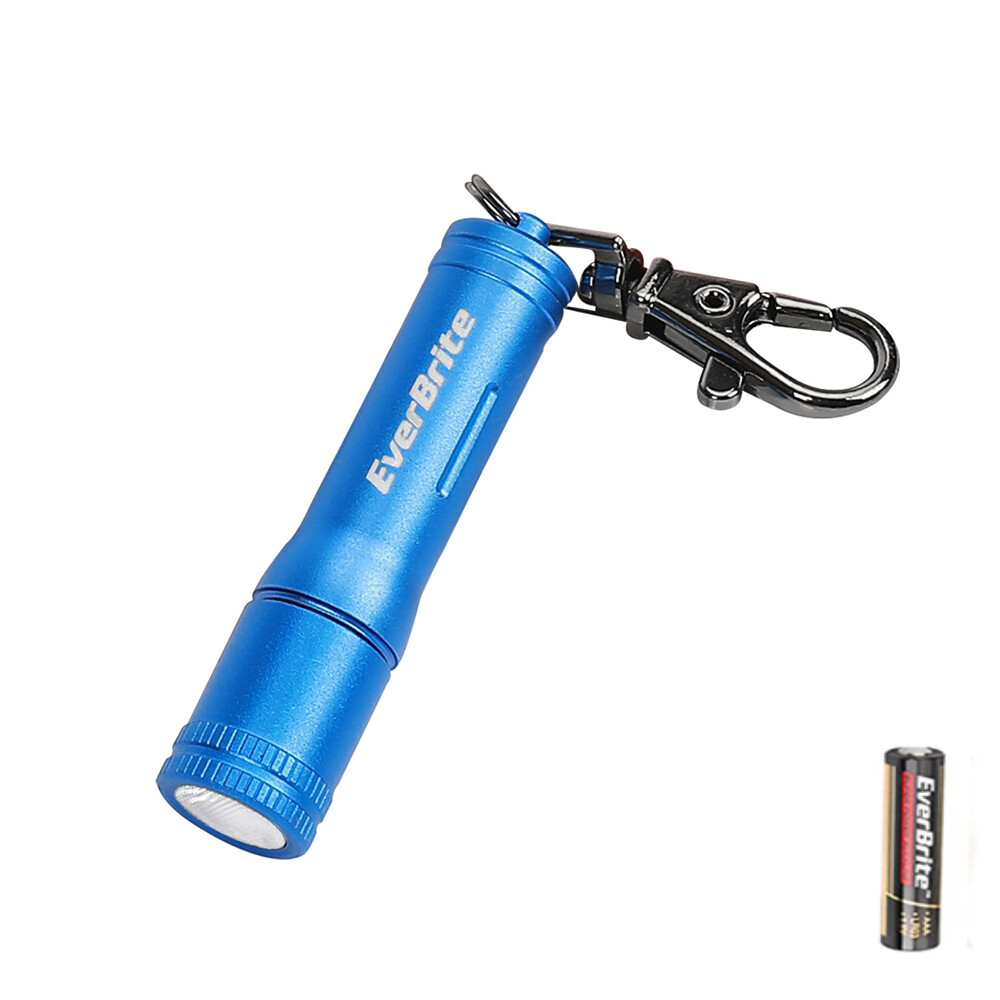 EverBrite Keychain LED Flashlight Mini Bright Key Ring Portable Pocket Torch NEW