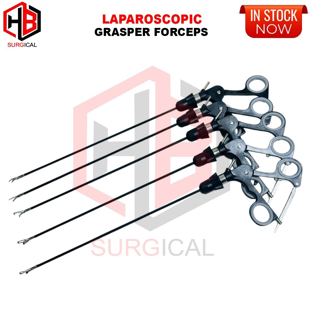 5pc Laparoscopic Grasper Forceps Scssor Enoscopy best Instruments Set 5mm