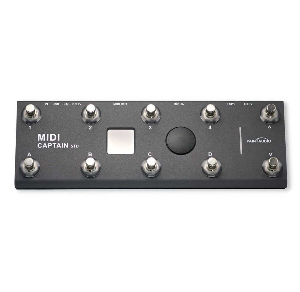 Paint Audio MIDI Captain STD Source Controller, Black 10 Buttons
