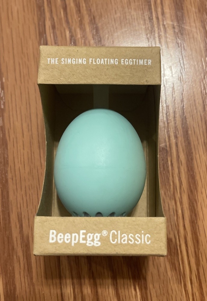 New BeepEgg Basic Musical Egg Timer Boil Eggs The Easy Way Turquoise