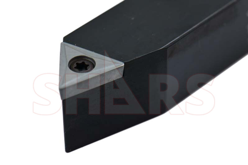 SHARS 5PC 1" INDEXABLE TURNING TOOL BIT + INSERTS + CERTIFICATE P]