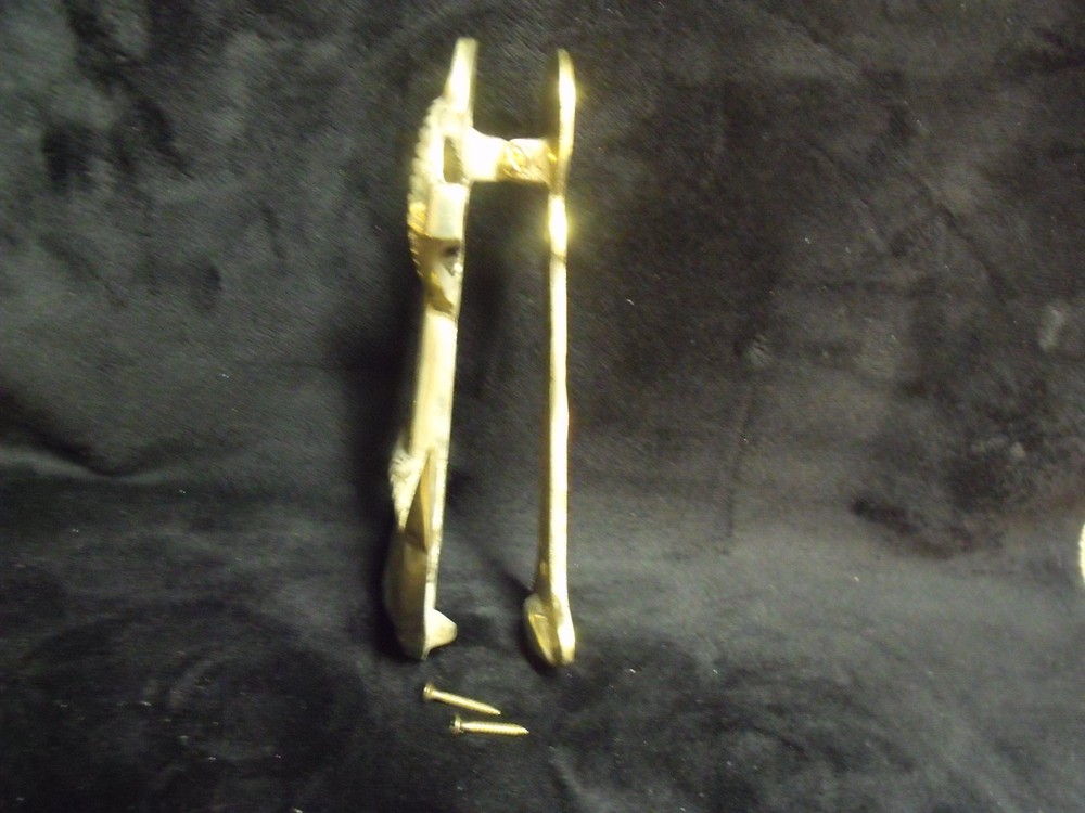 New High Polish ~ Solid Brass ~ Fouled Anchor Doorknocker